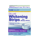 Core Values Deluxe Whitening Strips, 40 Strips: 20 EasyFit Treatments