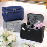 3pc Hanging Travel Toiletry Bag Organizer & Bathroom Hygiene Dopp Kit with Hook