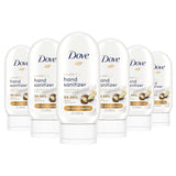 Dove Nourishing Hand Sanitizer Shea Butter and Warm Vanilla Antibacterial Gel 2oz )6 Count)