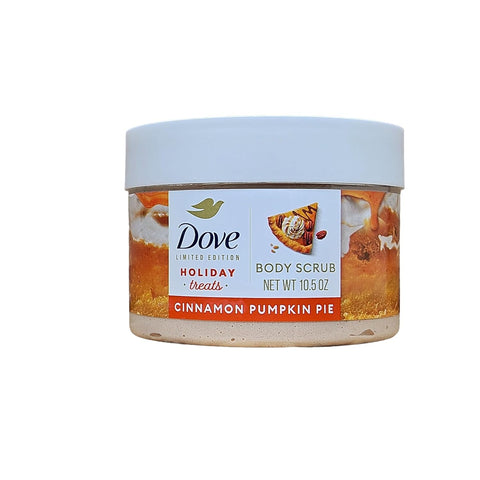 Dove Cinnamon Pumpkin Pie Body Scrub for Deep Nourishment Holiday Treats Limited Edition, 10.5 oz