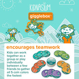 kidnasium Exercise  Activity Coins,   Fun Educational Learning Game for Active Boys & Girls Ages 4 and Up