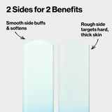 Revlon Bacteria Shield 2-in-1 Glass Foot Buffer for Callus Removal