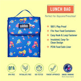 Wildkin Kids Insulated Lunch Bag for Boys & Girls-Ideal Size for Packing Hot or Cold Snacks for School & Travel(Rad Roller Skates)