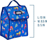 Wildkin Kids Insulated Lunch Bag for Boys & Girls-Ideal Size for Packing Hot or Cold Snacks for School & Travel(Rad Roller Skates)