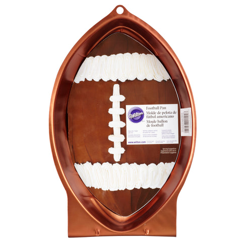 Wilton Football Novelty Cake Pan, 12x8x3 – DealJock